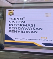 SOSIALISASI PENGGUNAAN APLIKASI SIPIN (SISTEM INFORMASI PENGAWASAN PENYIDIKAN) DI POLDA JAMBI: Langkah Maju Menuju Penyidikan yang Lebih Efektif dan Transparan
